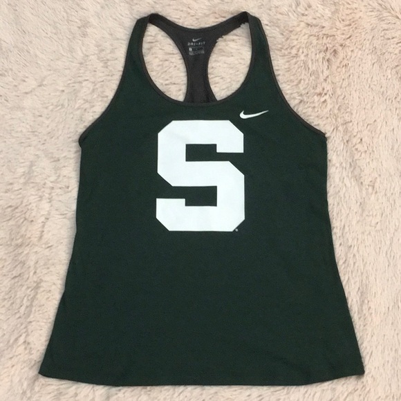 Nike Tops - NCAA ‘Michigan State Spartans’ Nike Tank Top.